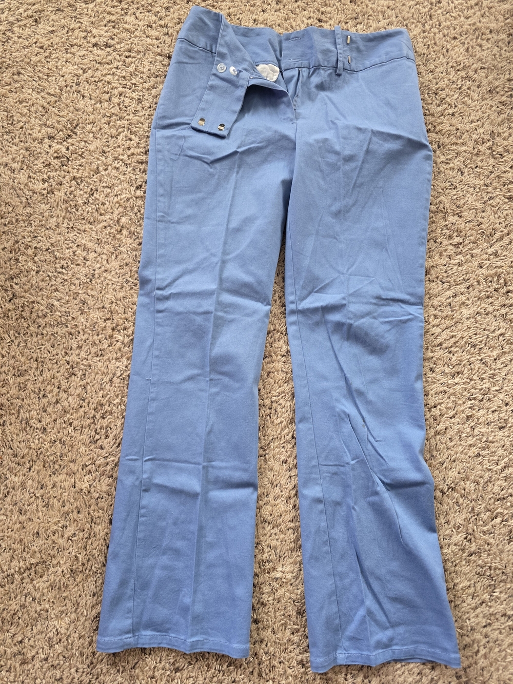 metrostyle Light Blue Women's Dress Pants 12 Tall